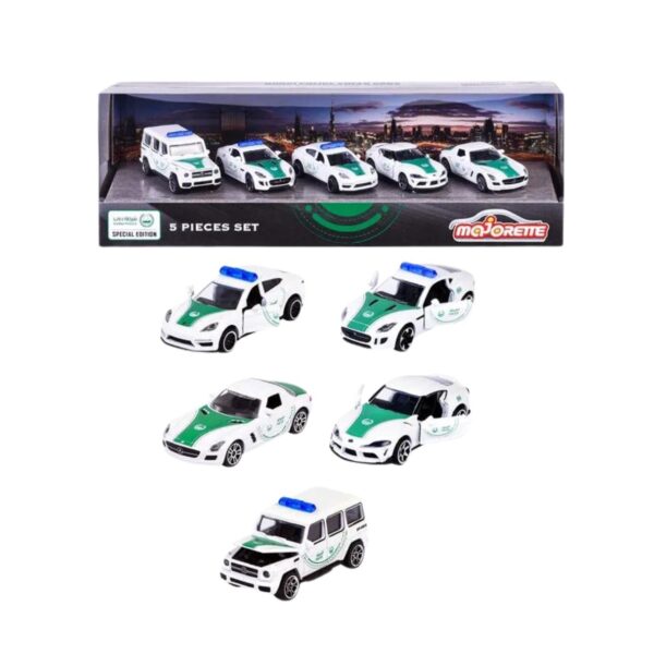 Majorette - Dubai Police 5 Pieces Giftpack - V2