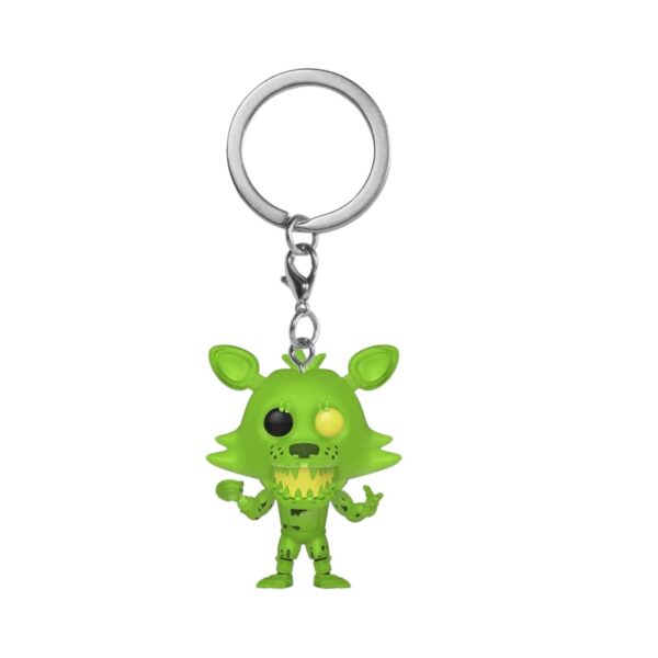 Funko Pocket Pop! Games: FNAF S7 - Radioactive Foxy Keychain