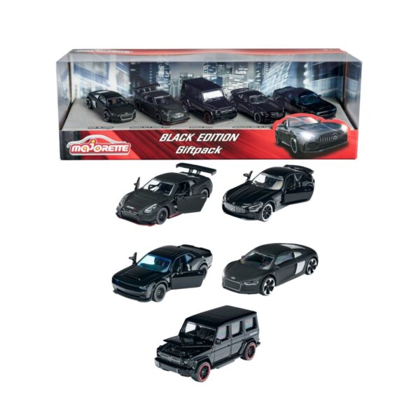 Majorette - Black Edition 5 Pieces Gift Pack