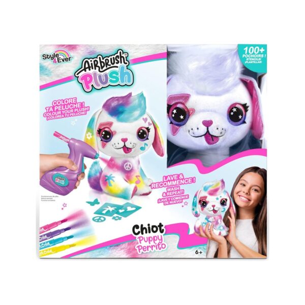 Canal Toys  Airbrush Plush - Puppy