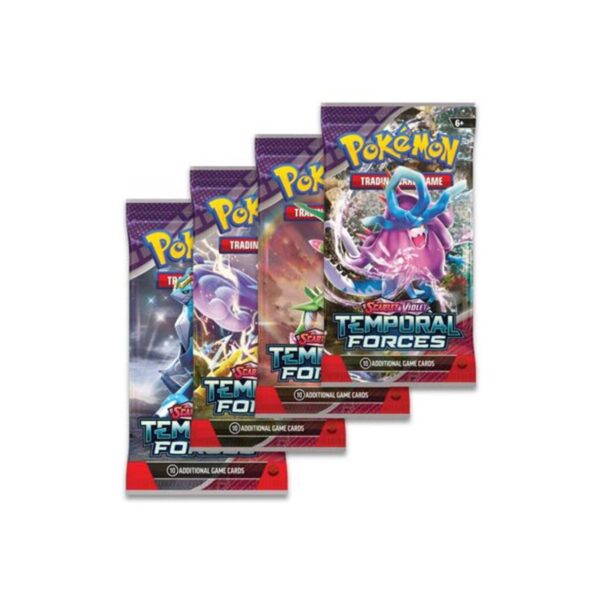 Pokemon TCG Scarlet & Violet Temporal Forces (SV05) Booster Pack 10 Cards