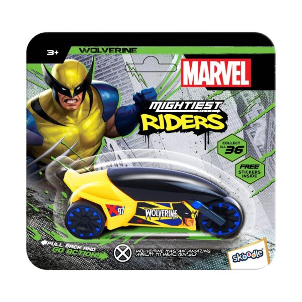 Marvel Pullback Mightiest Rider – Wolverine