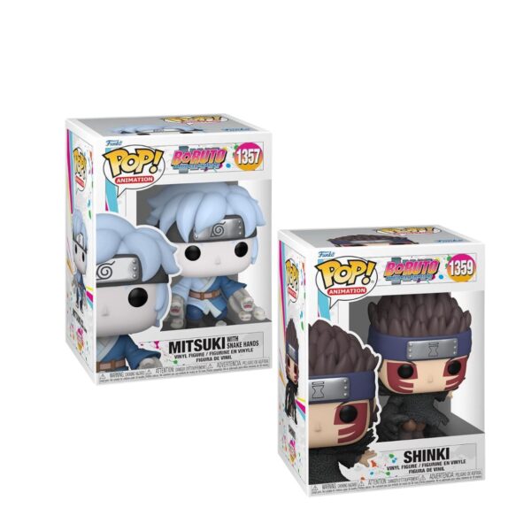 Funko Pop! Animation: Boruto – Mitsuki with Snake Hands and Shinki Bundle