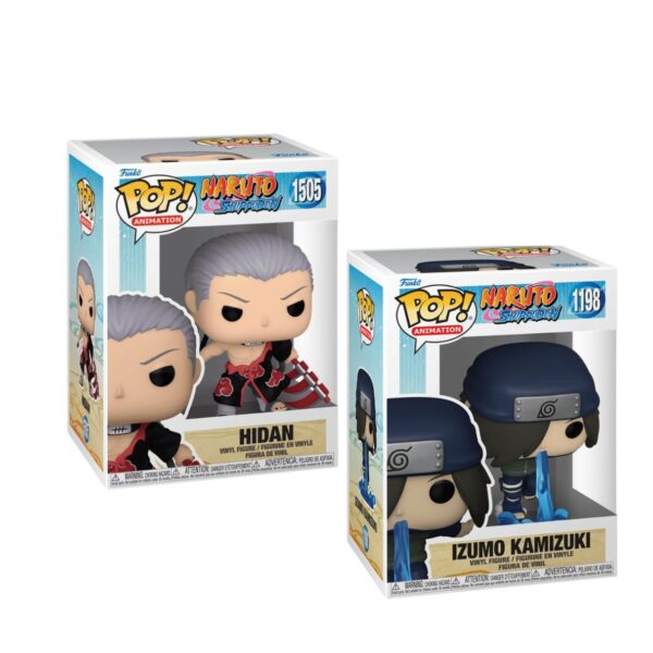 Funko Pop! Animation: Naruto – Hidan w/chase and Izumo Kamizuki Bundle