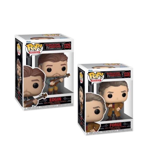 Funko Pop! Movies: Dungeons & Dragons - Edgin and Forge Bundle