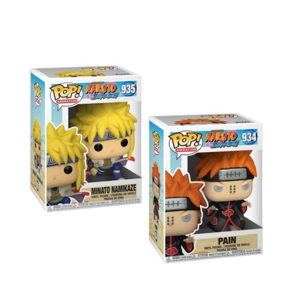 Funko Pop! Animation: Naruto – Minato Namikaze and Pain Bundle