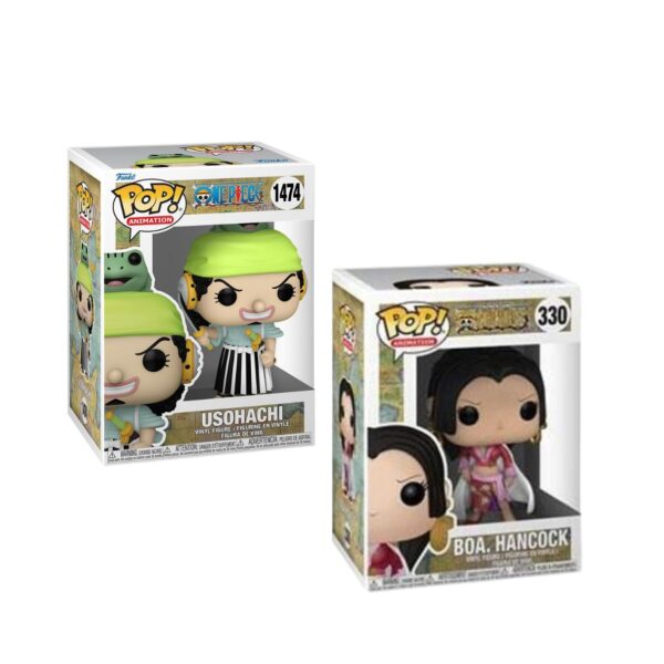 Funko Pop! Animation: One Piece – Usohachi (Wano) and Boa Hancock Bundle