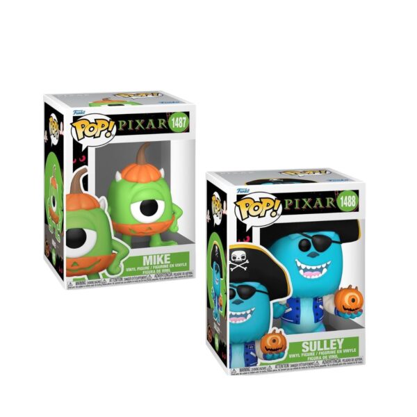 Funko Pop! Disney: Pixar Halloween – Mike and Sulley Bundle