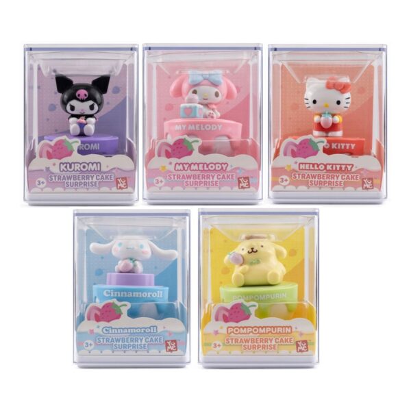 Hello Kitty - Strawberry Cake Surprise 1pc Assorted | May Vary