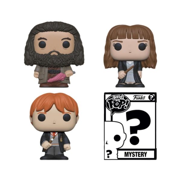 Funko Bitty Pop! Movies: Harry Potter - Hermione in Robe (4-Figure-Pack)