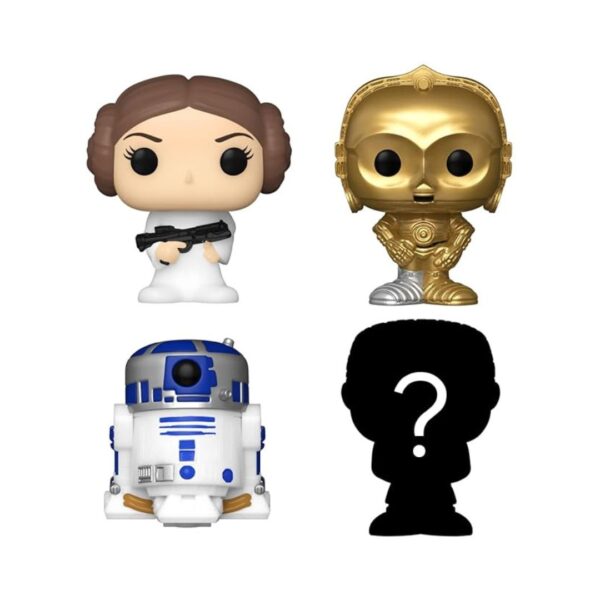 Funko Bitty Pop! Star Wars: Leia (4-Figure-Pack)