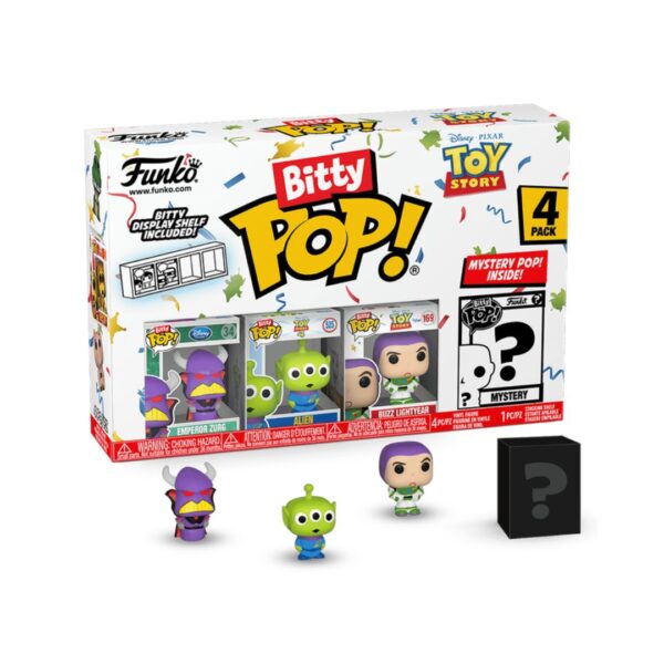 Funko Bitty Pop! Disney: Toy Story - Zurg (4-Figure-Pack)