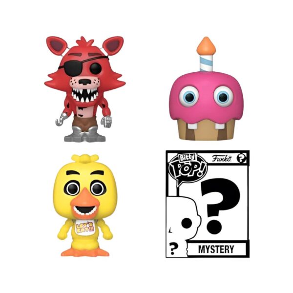 Funko Bitty Pop! Games: Five Nights at Freddy's - Foxy (4-Figure-Pack)