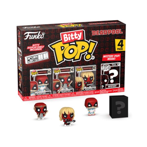 Funko Bitty Pop! Marvel: Deadpool - Sleepover (4-Figure-Pack)