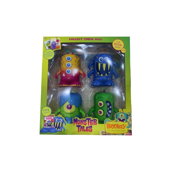 Booksy - Tiny Book Collectibles Monster Tales 4pack
