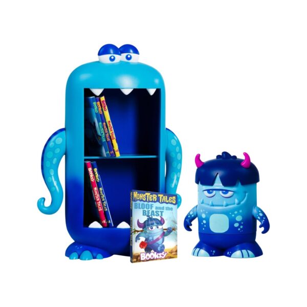 Booksy Bookshelf Monster Collector Display