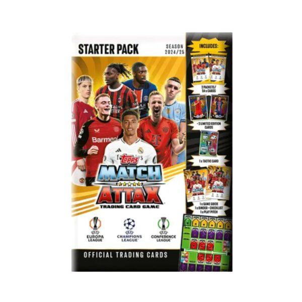 Topps UCL Match Attax 2024/25 - Starter Pack - FS0005275