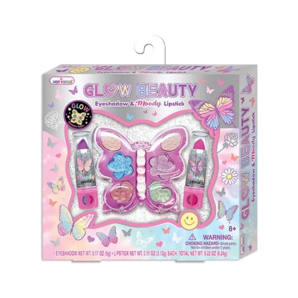 Hot Focus Glow Beauty Eyeshadow & Moody Lipstick - 088NTB