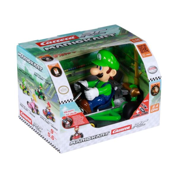 Carrera RC Mario Kart Pipe Kart Luigi -  200984