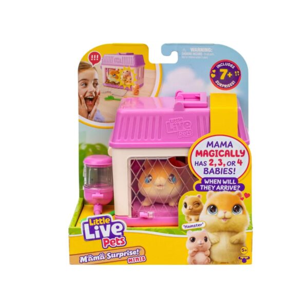Little Lives Pets Mama Surprise S4 Mini Playset Hamster - 26626