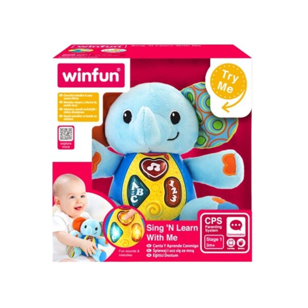 Winfun Sing 'N Learn With Me - Timber the Elephant 689