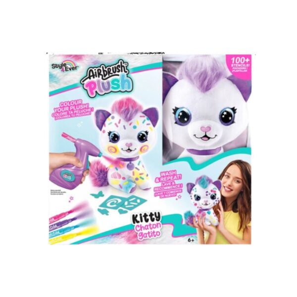 Canal Toys Airbrush Plush - Kitty OFG272