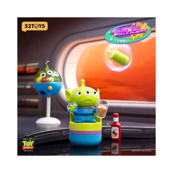 52Toys Aliens’ Pizza Planet, 1pc Blind Box 025607