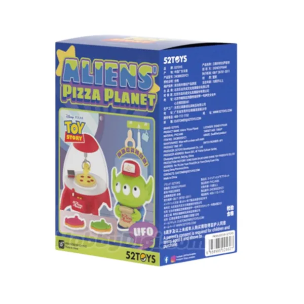 52Toys Aliens’ Pizza Planet, 1pc Blind Box 025607