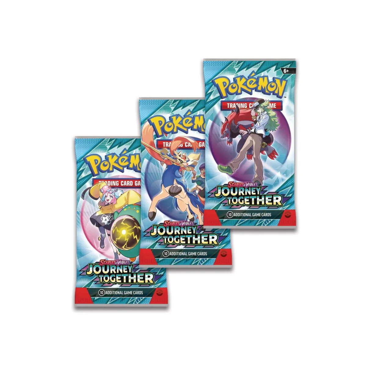 Pokemon TCG: Scarlet & Violet Journey Together (SV09) 3 Pack Blister (Random 1pc) - Image 2