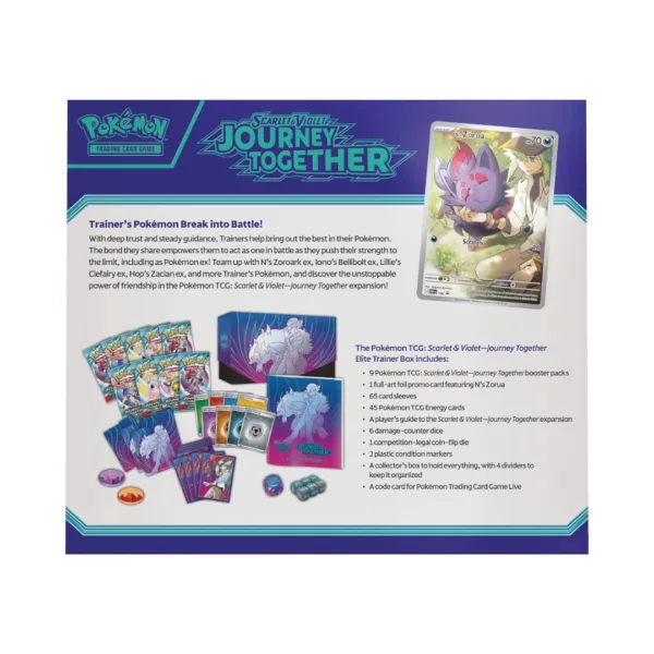 Pokemon TCG: Scarlet & Violet Journey Together (SV09) Elite Trainer Box