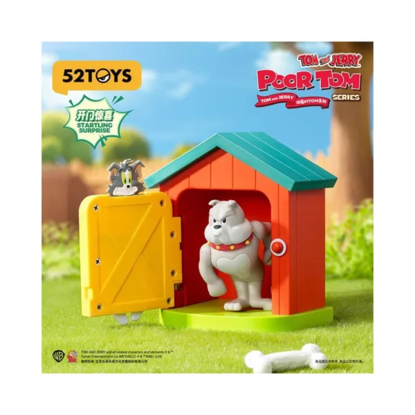 52Toys Tom And Jerry Poor Tom Series, Blind Box 1pc 13567