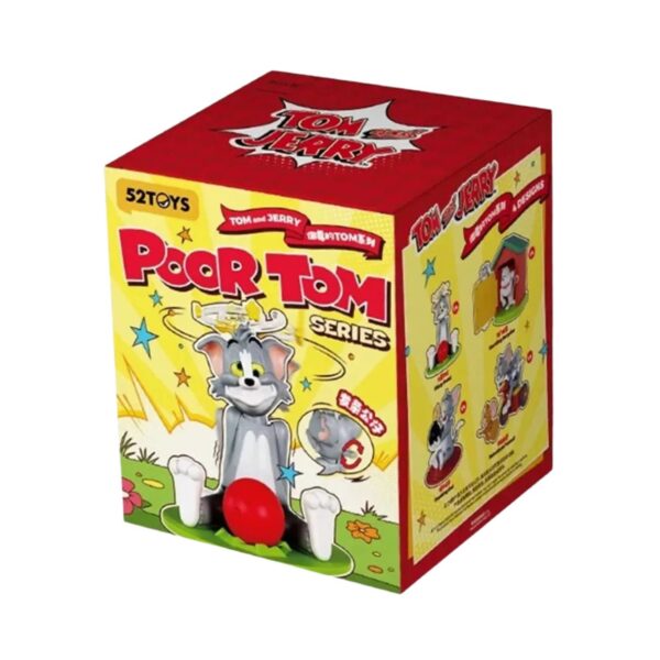 52Toys Tom And Jerry Poor Tom Series, Blind Box 1pc 13567
