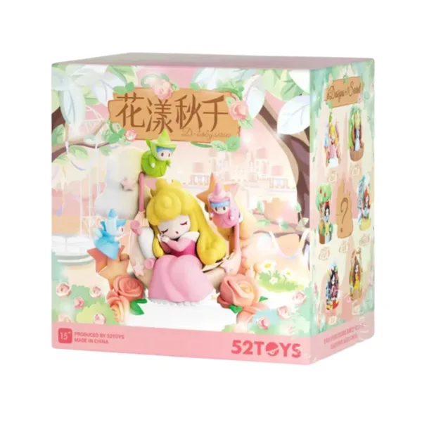 52Toys Disney Princess D Baby Series Floral Swing, 1pc Blind Box 21654
