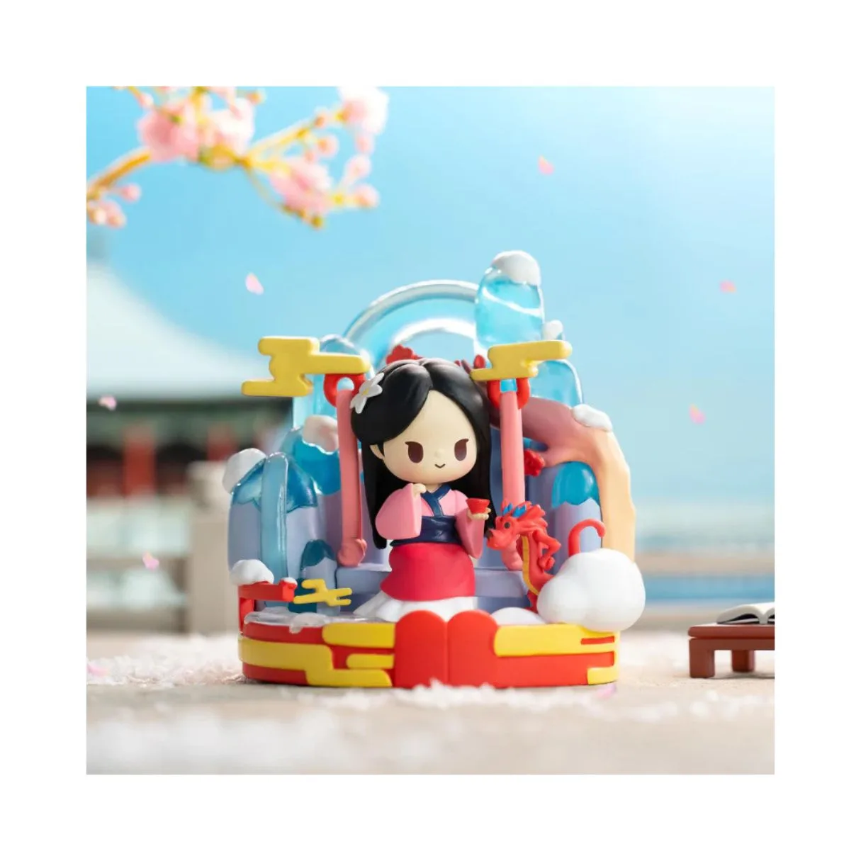 52Toys Disney Princess D Baby Series Floral Swing, 1pc Blind Box 21654 - Image 3