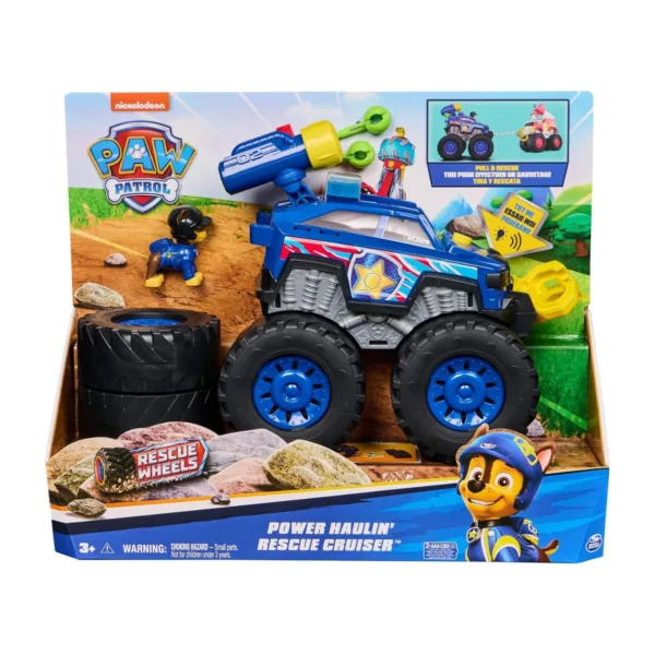 Paw Patrol Rescue Wheels Power Haulin’ Cruiser Chase 6070096