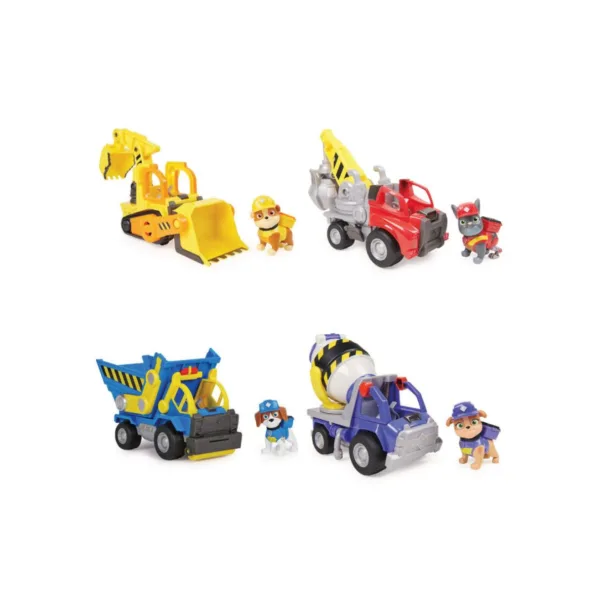 Paw Patrol Rubble & Crew Core Vehicle Charger (Assorted 1pc) 6066726