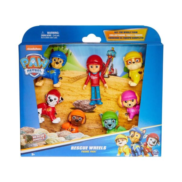 Paw Patrol Rescue Wheels Figures Gift Pack, 6070443