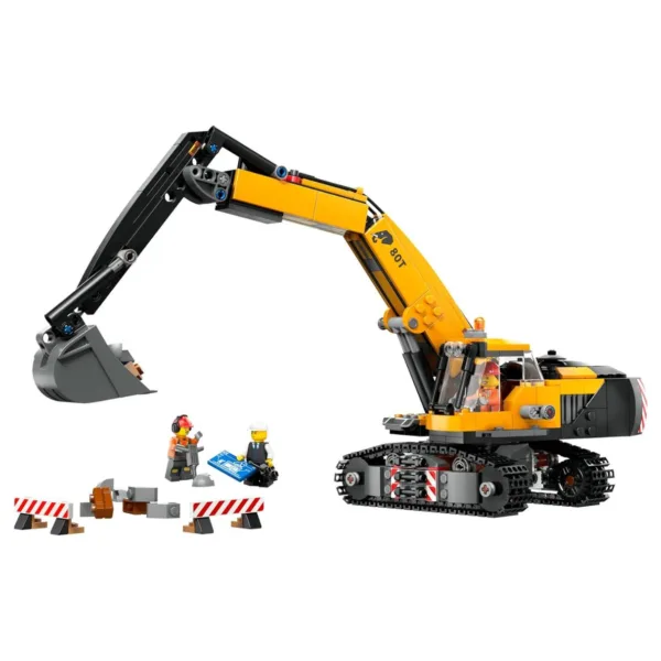 LEGO Speed Yellow Construction Excavator, 60420