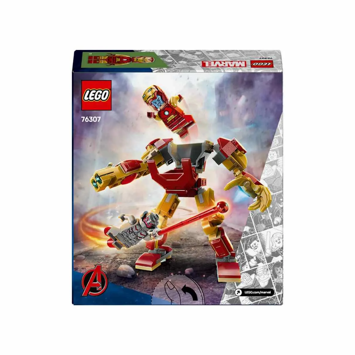 LEGO Marvel Iron Man Mech vs. Ultron, 76307 - Image 7