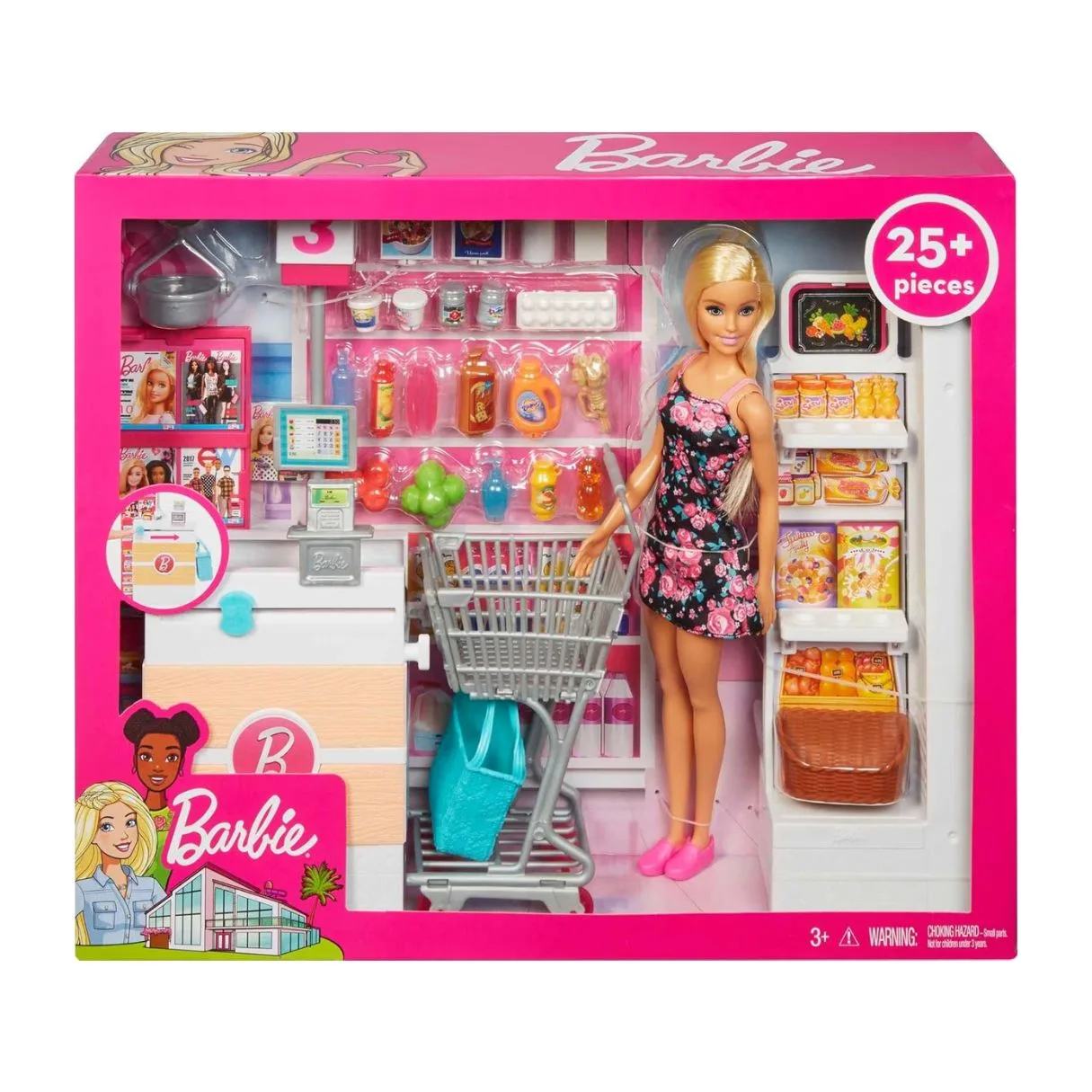 Barbie Supermarket Playset - FRP01 - Image 5