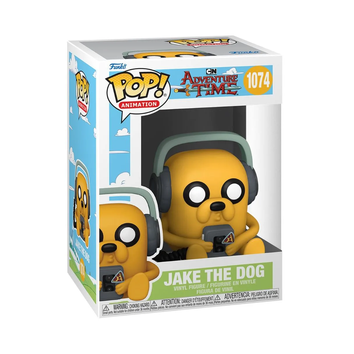 Funko Pop! Animation: Adventure Time - Jake w/ Player FU57784 - Image 2