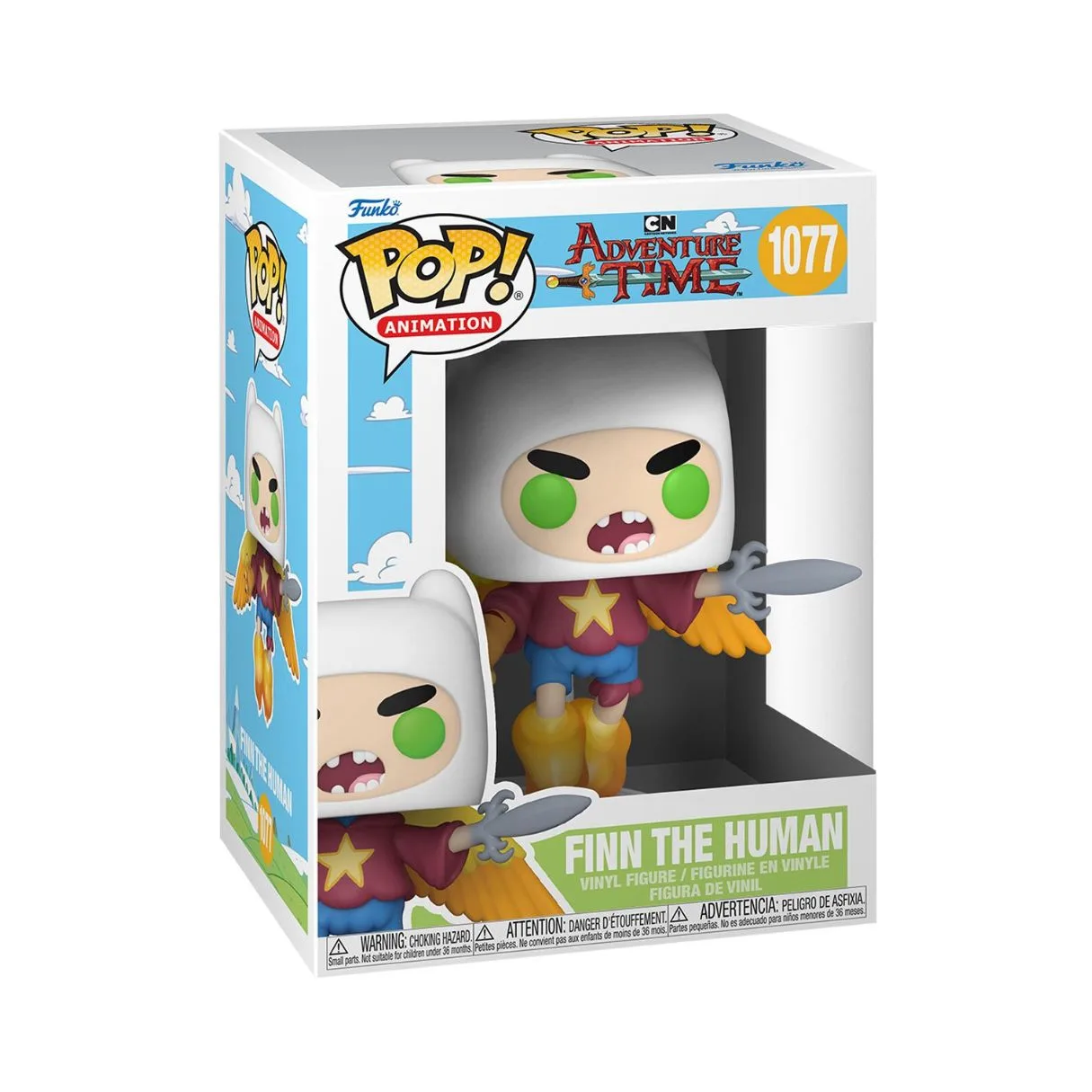 Funko Pop! Animation: Adventure Time - Ultimate Wizard Finn FU57787 - Image 2