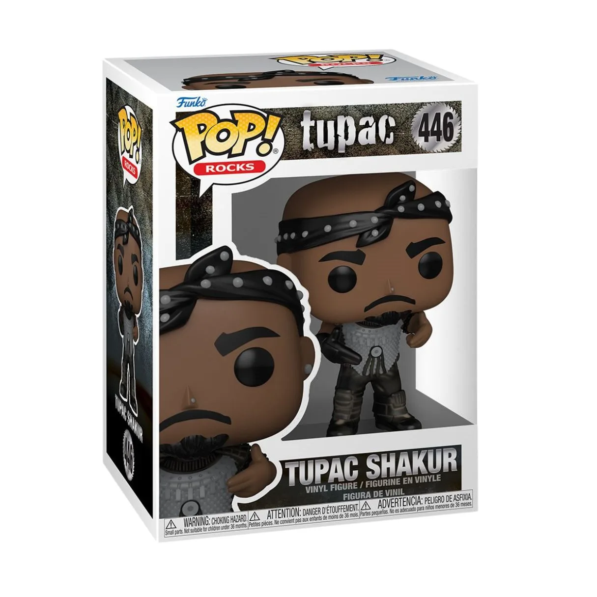 Funko Pop! Rocks: Tupac - California Love, FU83827 - Image 2