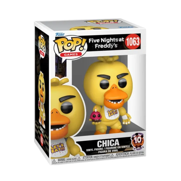 Funko Pop! Games: Five Night’s at Freddy’s 10th – Chica  FU87114
