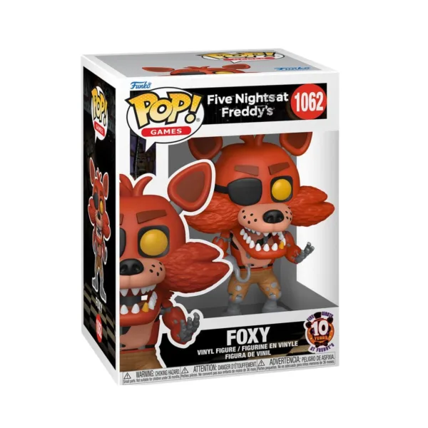 Funko Pop! Games: Five Night’s at Freddy’s 10th – Foxy FU87115
