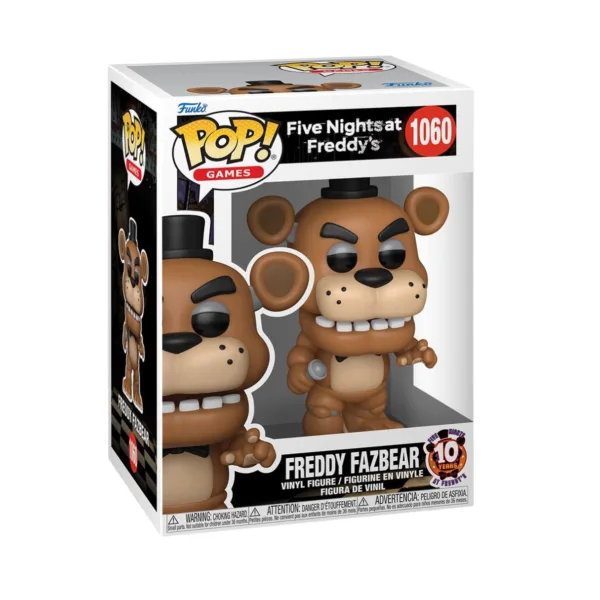 Funko Pop! Games: Five Night’s at Freddy’s 10th – Freddy FU87116