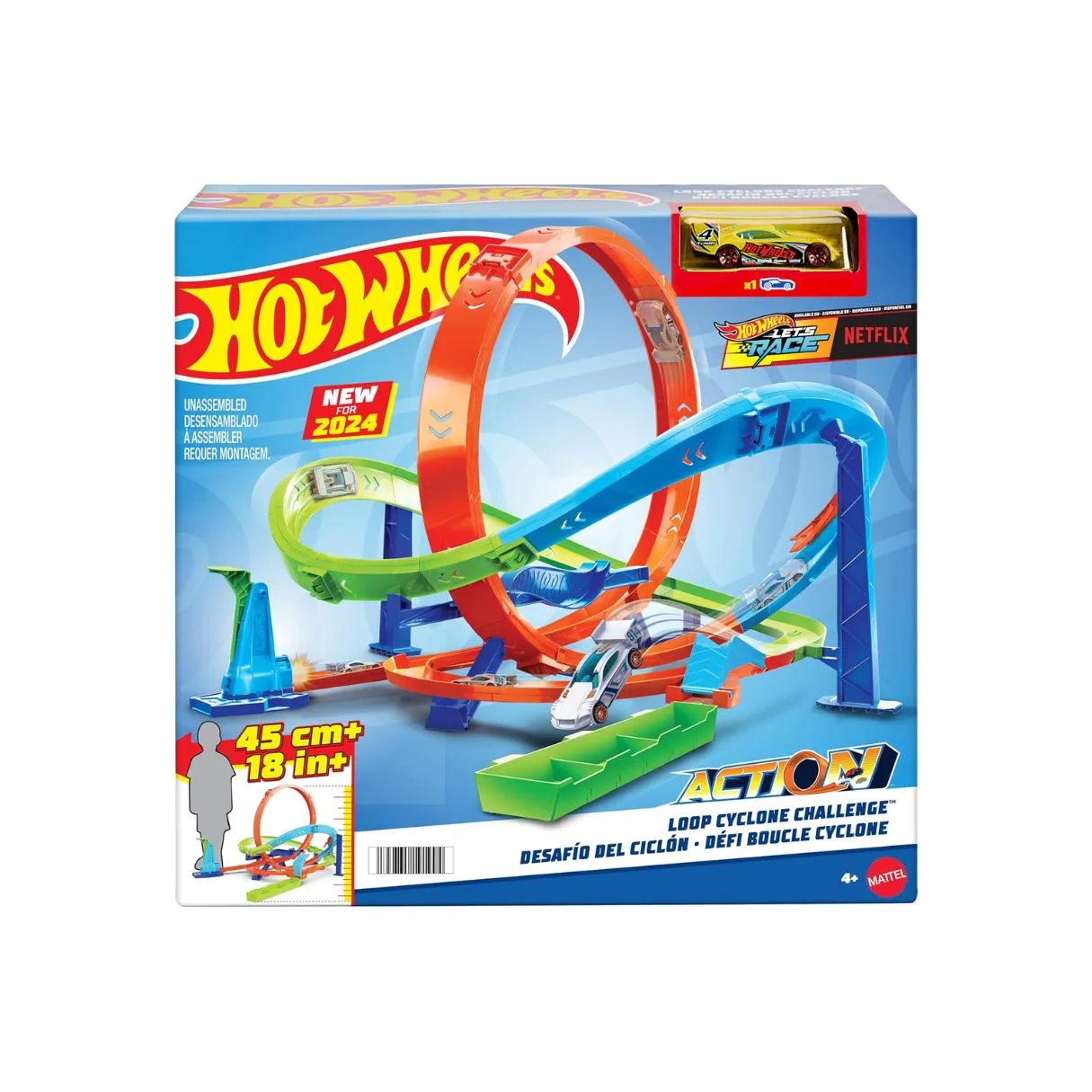 Hot Wheels Action Hyper Loop Extreme - HTK16