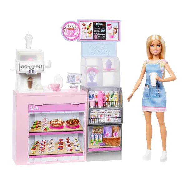 Barbie Coffee Shop Playset (Refreshed) HXN94