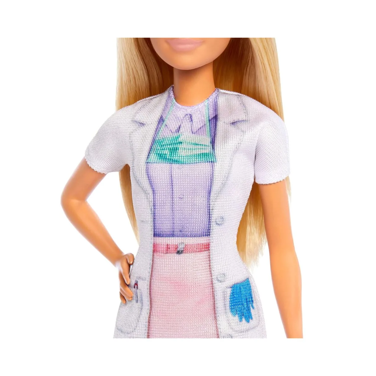 Barbie Dentist Doll With Blonde Fashion Doll, 1 Kid Doll, Medical Doctor Furniture & Accessories JCR74 - Image 3