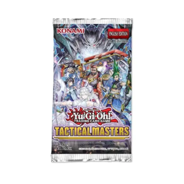 Yu-Gi-Oh TCG: Tactical Masters ENG Booster Pack (Single Pack – 7 Cards) KN1744